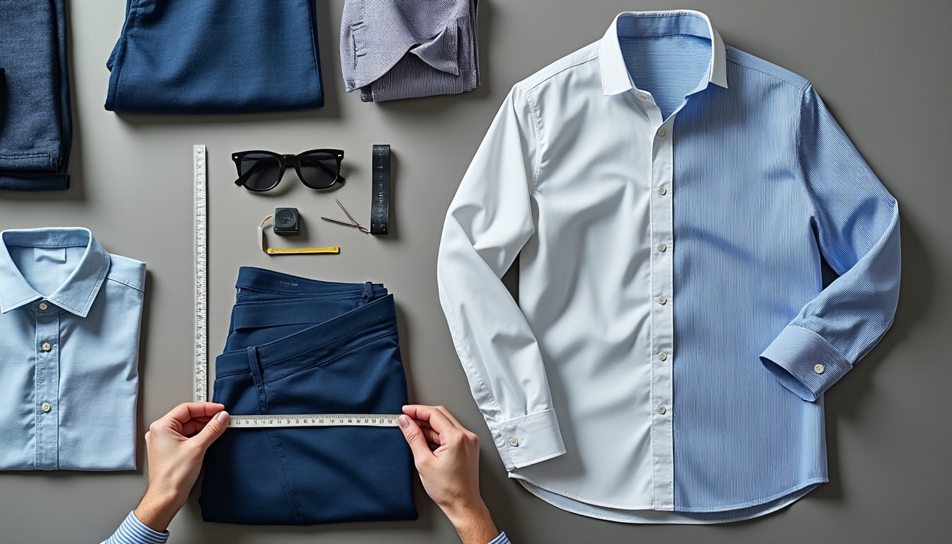 Guide des tailles pour homme : le tableau de correspondance