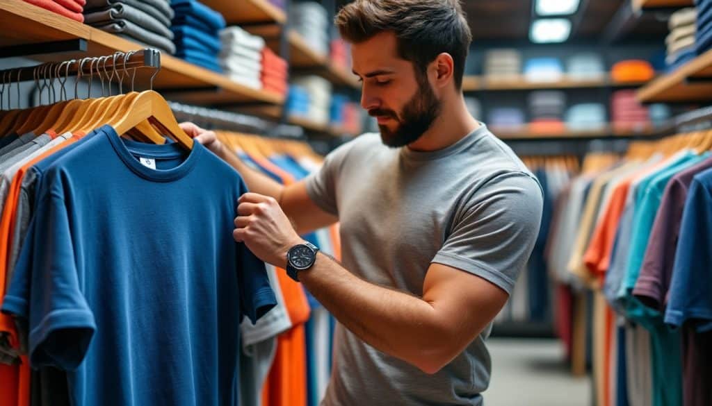 Tee shirt homme en solde : préparer ses achats sans se tromper